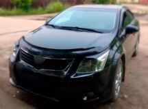 Реснички на фары для Toyota Avensis T270 2008-2011