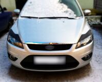 Накладки на фары (реснички) Ford Focus 2 РЕСТАЙЛИНГ