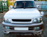 Реснички на фары для Toyota Land Cruiser Prado J90 1996-2002