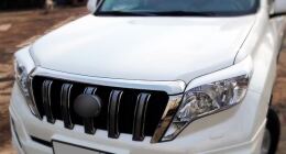 Реснички на фары TOYOTA LC PRADO 2013-2017 J150 РЕСТАЙЛИНГ