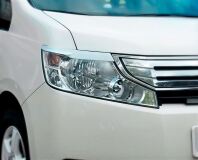 Реснички на фары HONDA STEPWGN 2009-2015г 