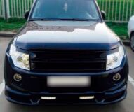 Реснички на фары для Mitsubishi Pajero 4 2006-2015