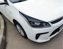 Реснички на фары для Kia Rio 4 2017-2020