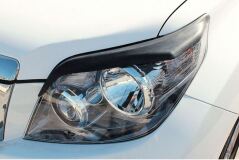 Накладки на передние фары (реснички) Toyota LC Prado 150 2009-2013