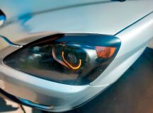 Накладки на фары (реснички) для Honda CR-V 2001-2004