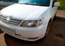 Реснички на фары (широкие) для Toyota Corolla NZE120,121 2000-2007