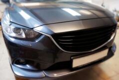Накладки на фары (реснички) для Mazda 6 2013-2015