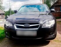 Реснички на фары для Subaru Legacy BL5/ Outback BP 2006-2009 рестайлинг