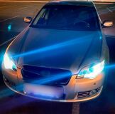 Реснички на фары для Subaru Legacy BL5/ Outback BP 2006-2009 рестайлинг