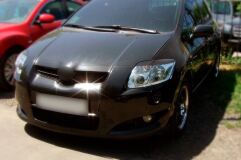Накладки на фары (реснички) для Toyota Auris 2006-2010