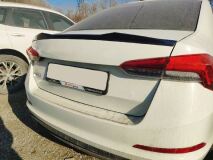 Лип спойлер для Skoda Rapid 2012-2023 M4-Style