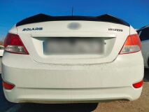 Лип-спойлер для Hyundai Solaris 2010-2014 M4-Style