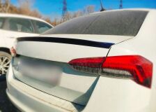 Лип спойлер для Skoda Rapid 2012-2023 var. 1