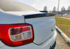 Лип-спойлер для  Renault Logan II 2014-2018