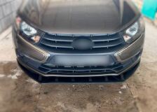 Сплиттер переднего бампера Lada Granta FL 2018-
