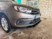 Сплиттер переднего бампера Lada Granta FL 2018-