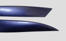Накладки на фары (реснички) Ford Focus 2 2005-2008 дорестайлинг (ABS)