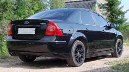 Юбка FT заднего бампера (седан) для Ford Focus 2