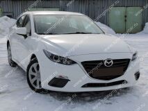 Реснички на фары для Mazda 3 2013- (для стандартных фар)