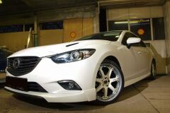 Клыки переднего бампера SkyActivSport для Mazda 6 2013-