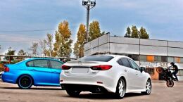 Пороги SkyActivSport для Mazda 6 2013-