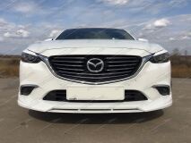 Спойлер - вставка между "клыками" SkyActivSport для Mazda 6 2015- 