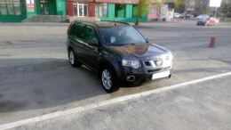 Реснички на фары для Nissan X-Trail II (Т31 рестайлинг)