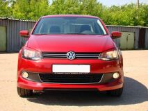 Юбка переднего бампера для VW Polo Sedan (2010-2015)