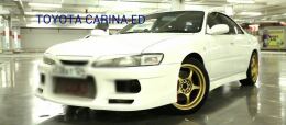Реснички на фары для Toyota Carina ED 1993-1998 короткие