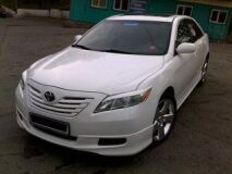 Реснички на фары для Toyota Camry ACV40 (дорестайлинг) 2006-2009