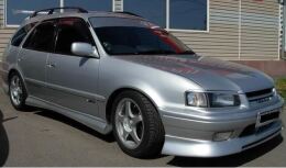 Реснички на фары для Toyota Sprinter Carib 1995-2002