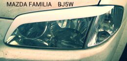 Реснички на фары для Mazda Familia 1998-2000