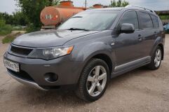 Накладки на фары (реснички) для Mitsubishi Outlander XL