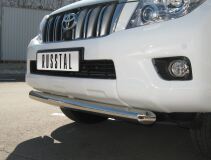 Защита переднего бампера D76 для Toyota LC Prado 150 2009-2012