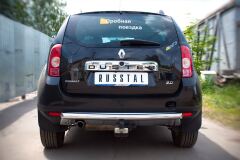 Защита заднего бампера D63 (дуга) для Renault Duster 4x4 2011-