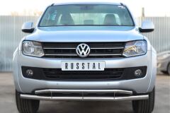 Защита переднего бампера D63 (секции) D42 (секции) для Volkswagen Amarok 2009-2015