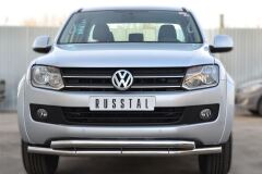 Защита переднего бампера D63 (секции) D63 (секции) для Volkswagen Amarok 2013-