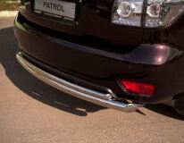 Защита заднего бампера D76/42 для Nissan Patrol 2010-2013