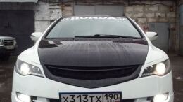Накладки на фары (реснички) для Honda Civic 4D VIII 2006-2012