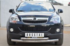 Защита переднего бампера D76 (дуга) D63 (дуга) для Opel Antara 2012-