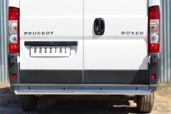 Защита заднего бампера D63 (прямая) для Peugeot Boxer L1H1 2006-2015