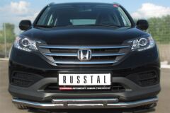 Защита переднего бампера D63 (секции) D42 (прямой) для Honda CR-V 2013 2.0