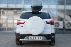 Защита заднего бампера D75х42 (дуга) для Ford Ecosport 2014-