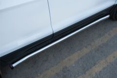 Пороги труба D63 (вариант 2) для Ford Ecosport 2014-