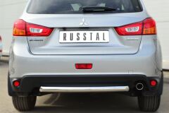 Защита заднего бампера D63 для Mitsubishi ASX 2012-