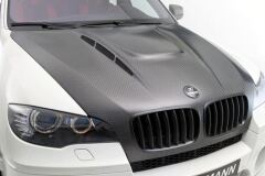 Капот с жабрами на BMW X5 E70 (2007-2010)