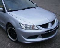 Накладки на фары (реснички) для Mitsubishi Lancer 9