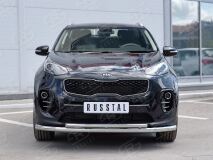 Защита переднего бампера D63 секция D42 дуга для Kia Sportage 2016-