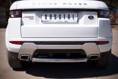 Защита заднего бампера D76 (дуга) для Land Rover Range Rover Evoque Dynamic 2011-