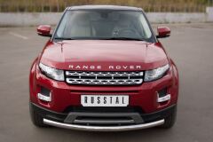 Защита переднего бампера D63 (дуга) для Land Rover Range Rover Evoque Prestige u Pure 2011-